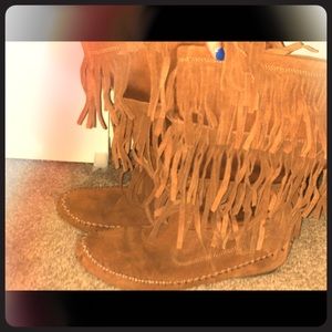 Fringed Boots